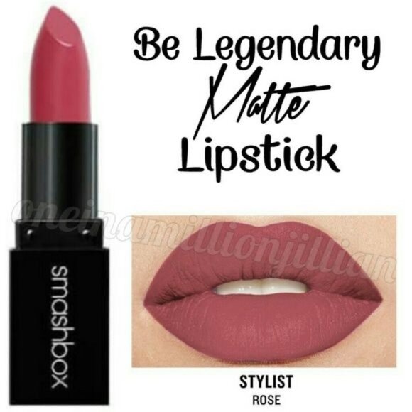 Smashbox Be Legendary FULL SIZE Lipstick Stylist Rose Warm red pink Sephora - Picture 1 of 5